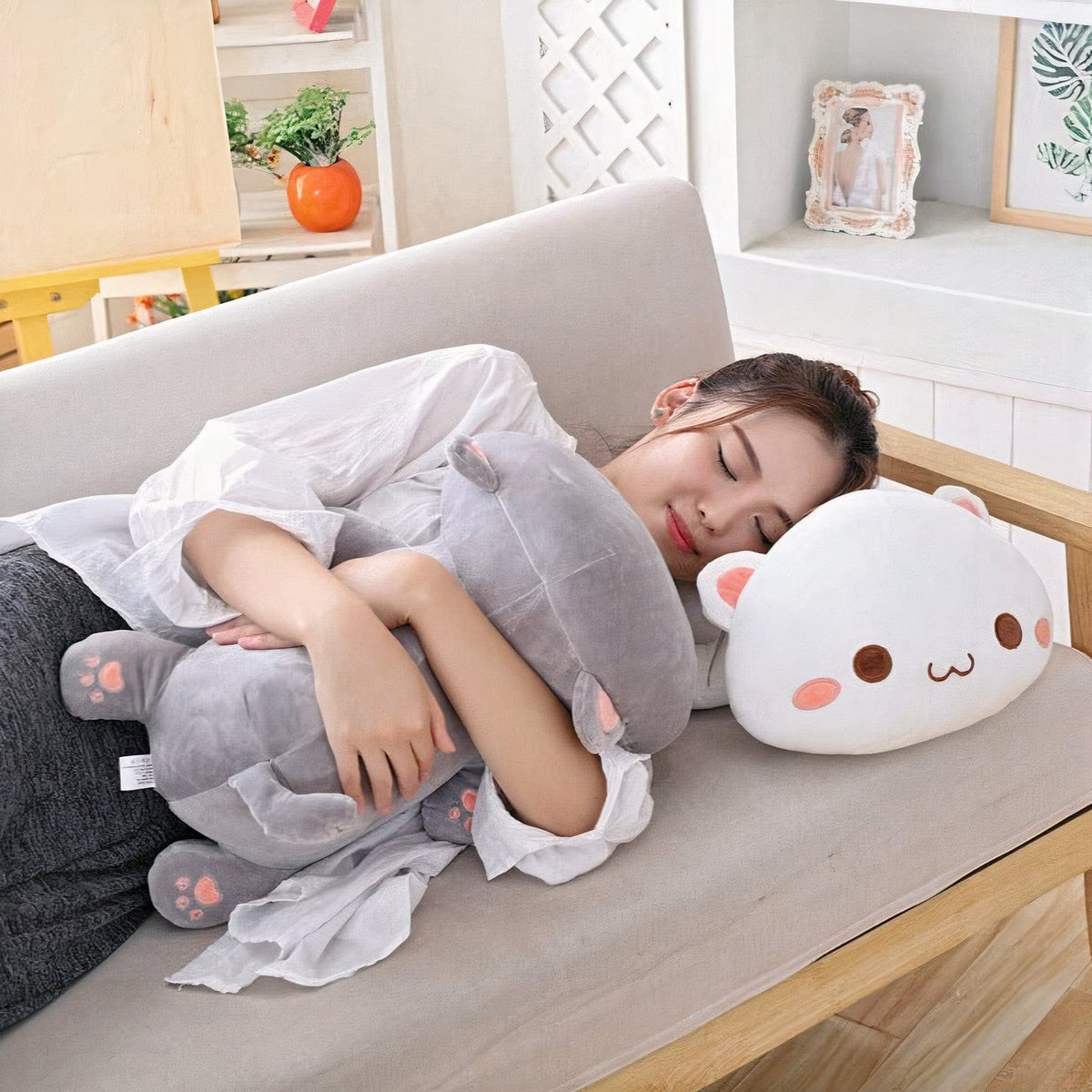 Gigantic Plumpy Kawaii Emiko-chan Cat Plushie