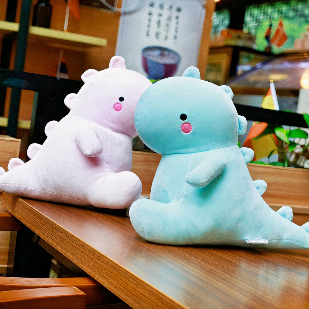 Gigantic Plumpy Kawaii Fluffysaurus Dinosaur Plushie