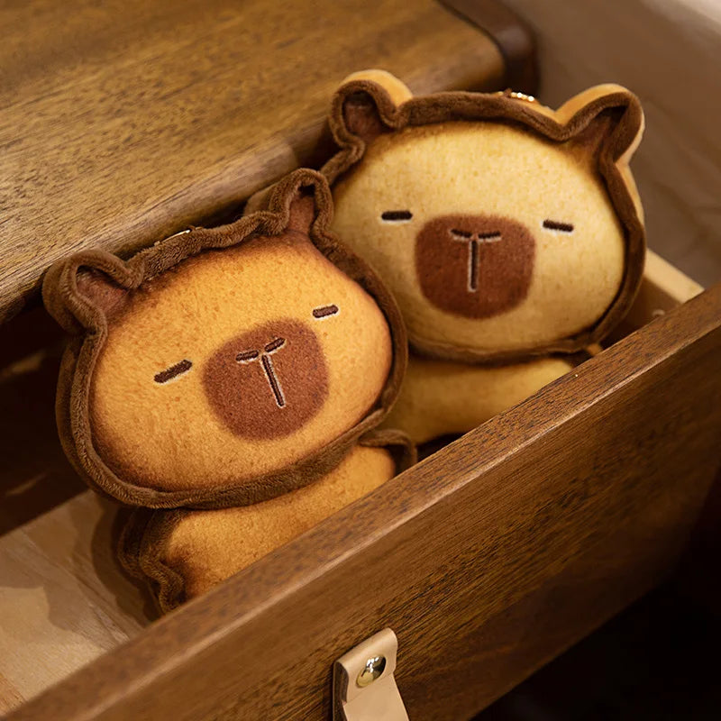 Deliciously Cute Capybara Bread Cookie Toasted Plush Toys