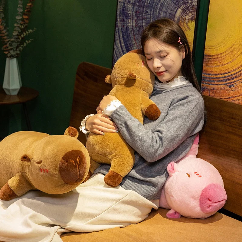 Cozy Long Capybara Plushies for Ultimate Cuddling Fun!
