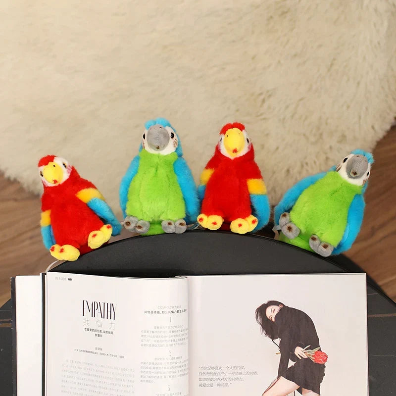 Adorable and Vibrant Parrot Plush Toy