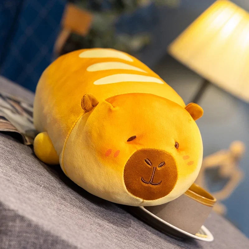 Adorable Cuddly Capybara Bread Stuffed Animal