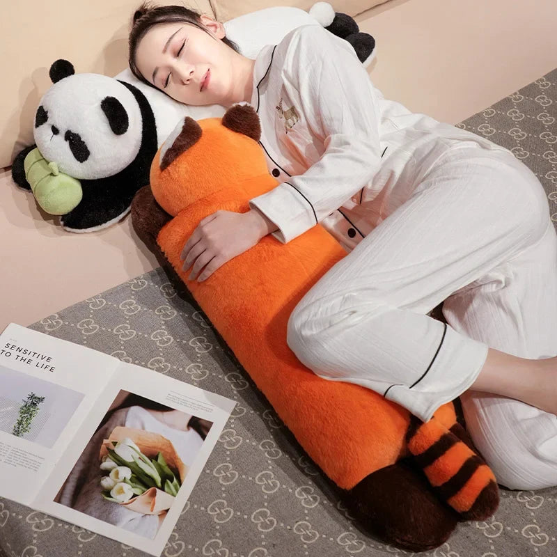 Cozy Long Red Panda Plushies - Ultra Fluffy and Snuggly!