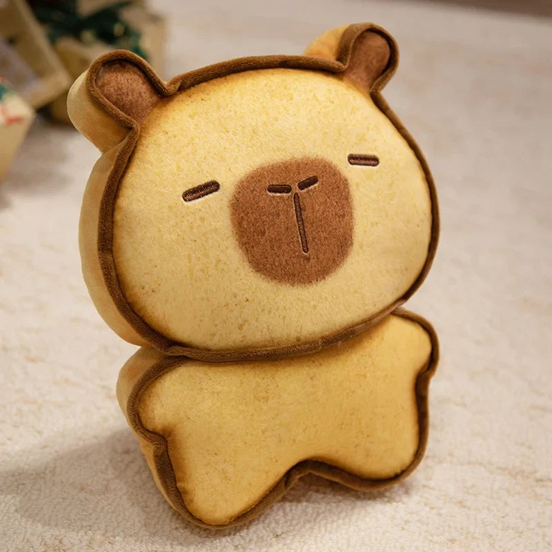 Adorable Toasted Plushies: Capybara Bread Cookie Cuddles