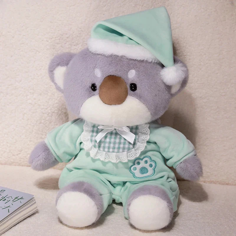 Cozy Bedtime Fox, Koala, and Dog Plushies for Dreamy Pajama Parties!