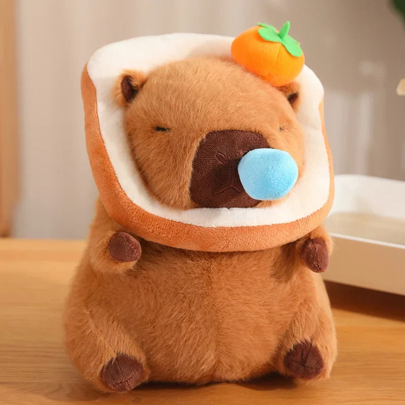 Charming Capybara Toast Turtle Adorable Plushie Family