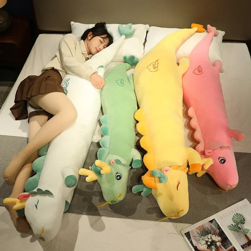 Cozy Long Haku Dragon Plush Snuggle Buddy