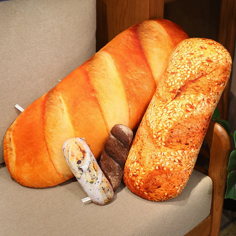 2024 Collection: Adorable Long Baguette Bread Plushies!