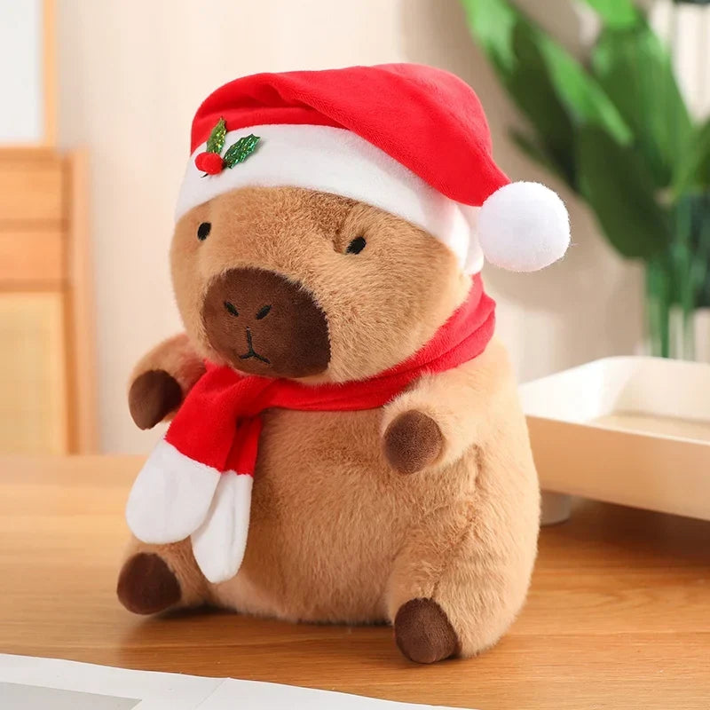 Adorable Baby Capybara Plushies for the Christmas and New Year Festivities!