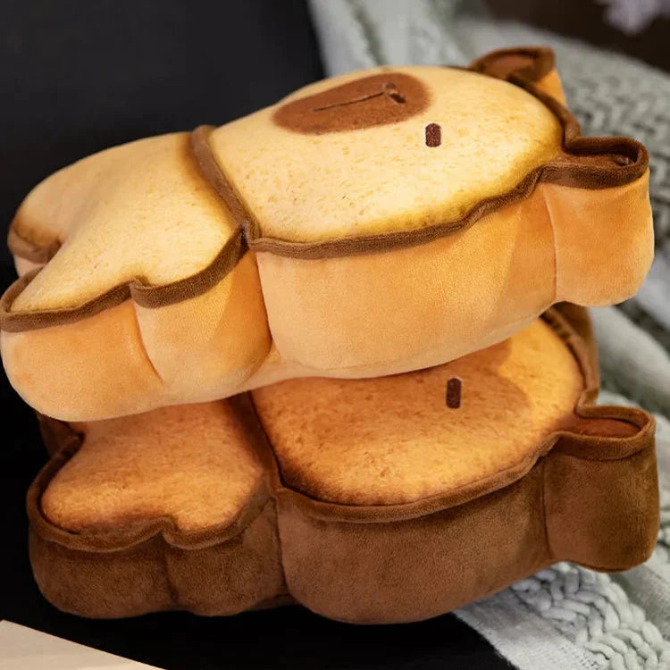 Deliciously Cute Capybara Bread Cookie Toasted Plush Toys
