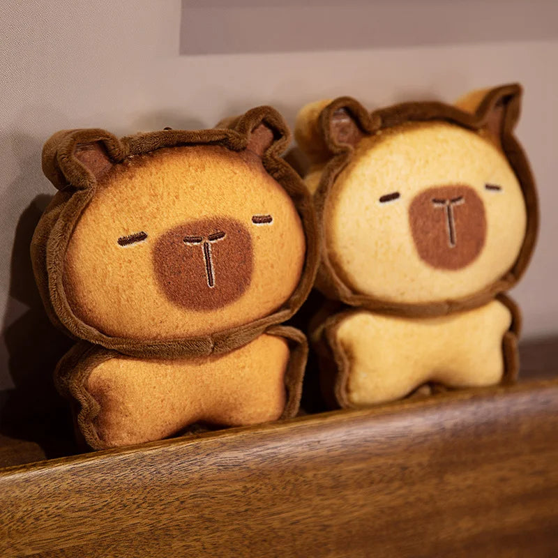 Adorable Toasted Capybara Bread Plushies