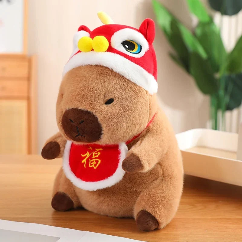 Adorable Baby Capybara Plushies for the Christmas and New Year Festivities!