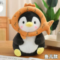 Adorable Kawaii Baby Penguin Plushies Wearing Cute Hats