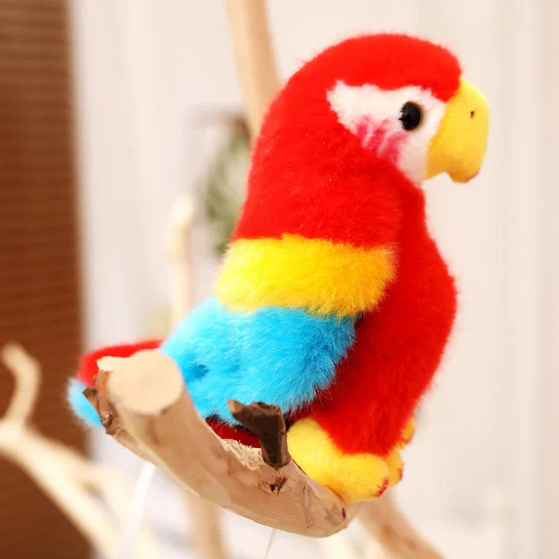 Adorable and Vibrant Parrot Plush Toy