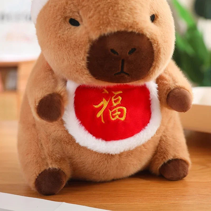 Adorable Baby Capybara Plushies for the Christmas and New Year Festivities!