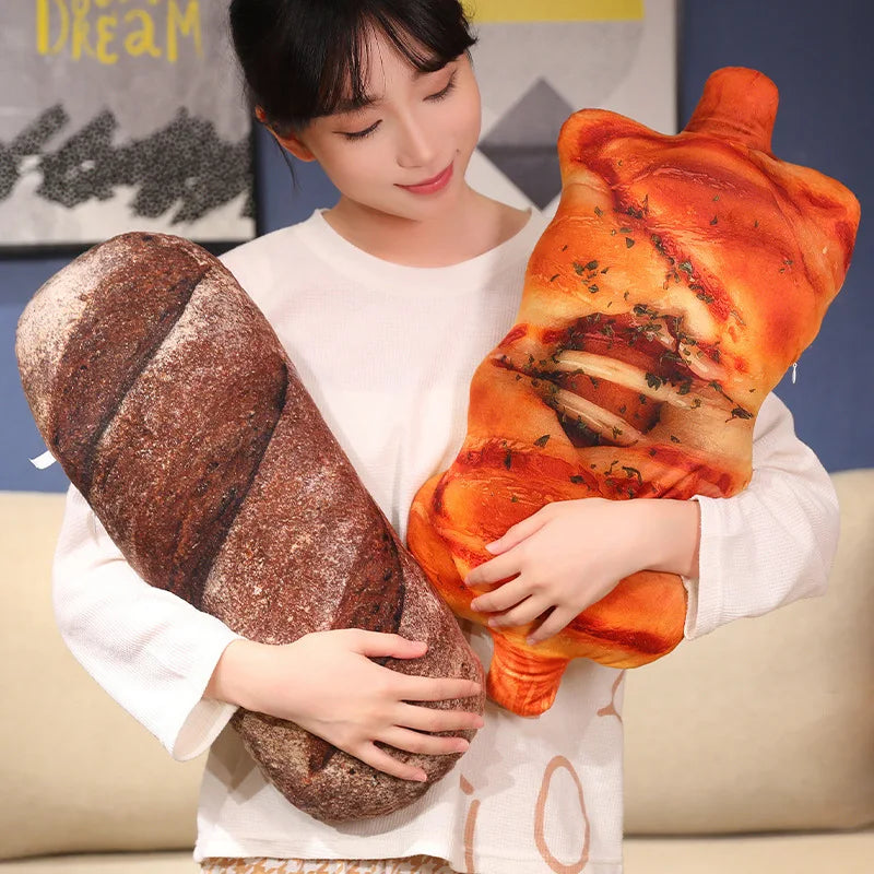 2024 Collection: Adorable Long Baguette Bread Plushies!