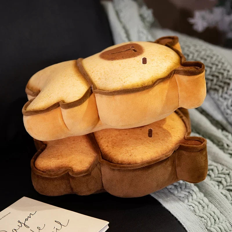 Deliciously Cute Capybara Bread Cookie Toasted Plush Toys