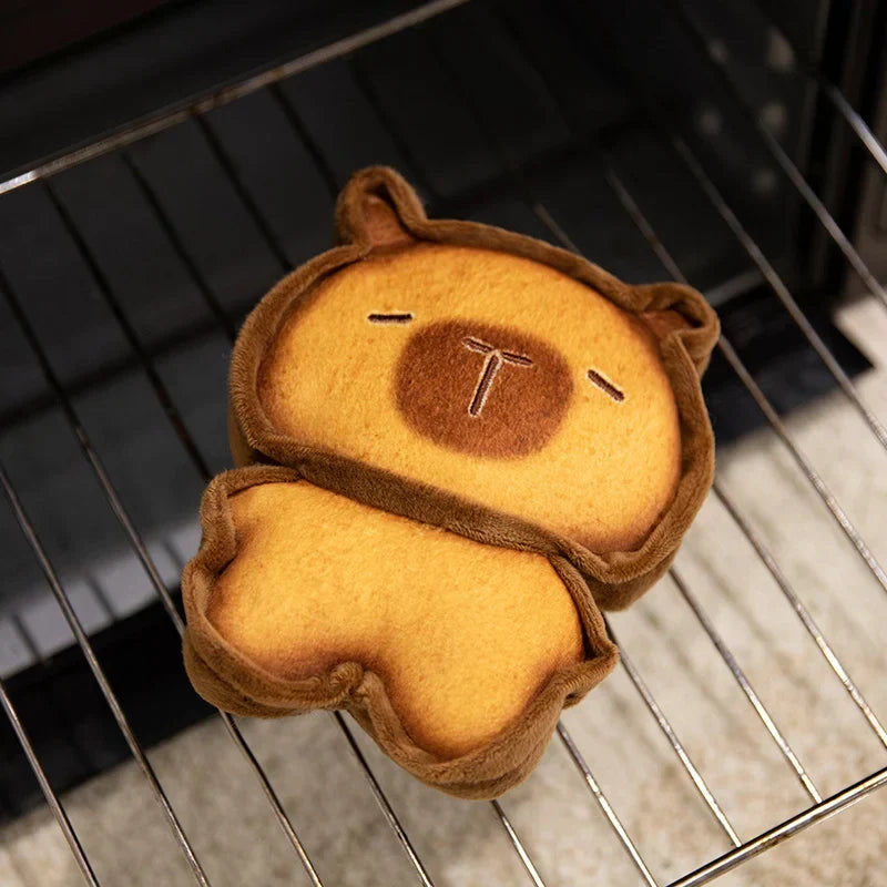 Deliciously Cute Capybara Bread Cookie Toasted Plush Toys
