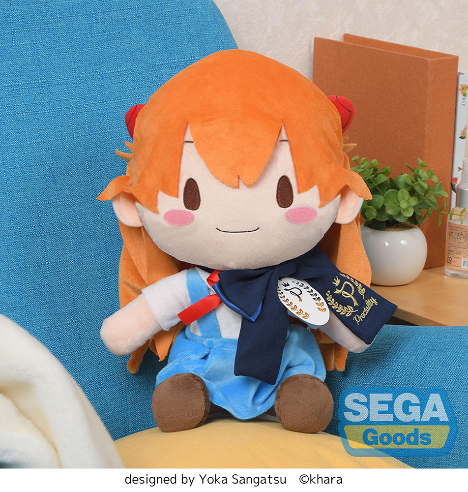 Evangelion Asuka Langley Soryu Large Plush by SEGA - Fuwapetit Preciality