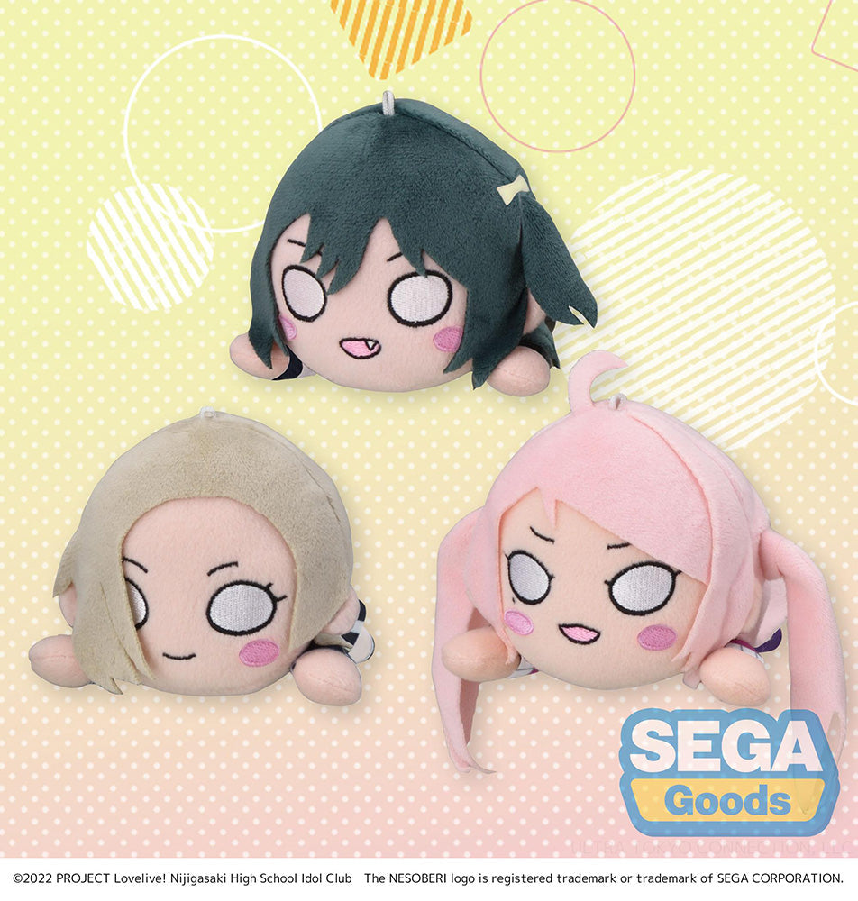 Love Live! Nijigasaki High School Idol Club Nesoberi Plush – Winter Practice Outfit Vol. 4 (Set of 3) | SEGA