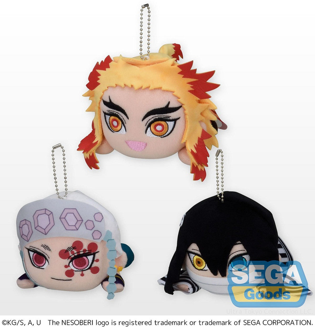 Demon Slayer Iguro Obanai Nesoberi Plush - Serpent Pillar Lay-Down EX Vol. 4