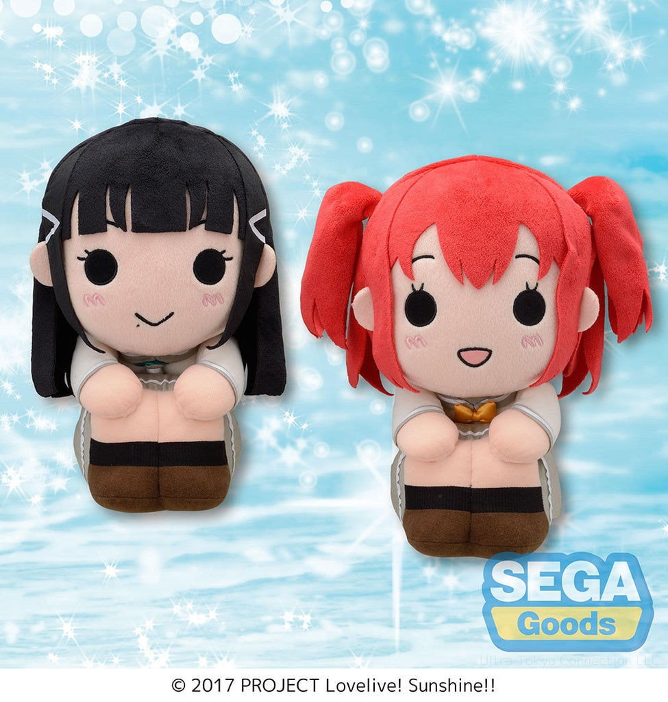 Love Live! Sunshine!! Dia Kurosawa & Ruby Kurosawa SP Sit-Down Plush – Kurosawa Sisters Pair | SEGA