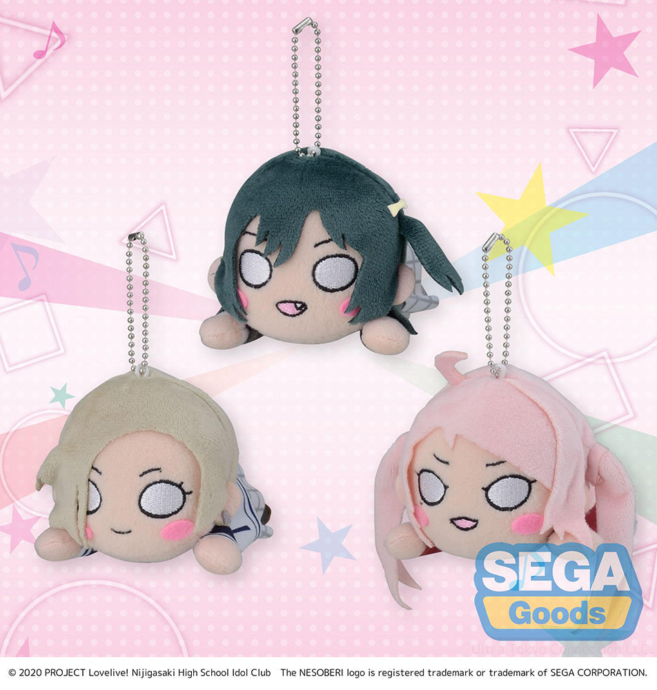 Love Live! Nijigasaki High School Idol Club Nesoberi Mini Plush – Winter Uniform Style Vol. 4 (Set of 3) | SEGA