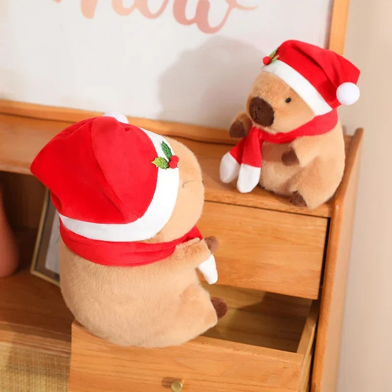 Adorable Baby Capybara Plushies for the Christmas and New Year Festivities!