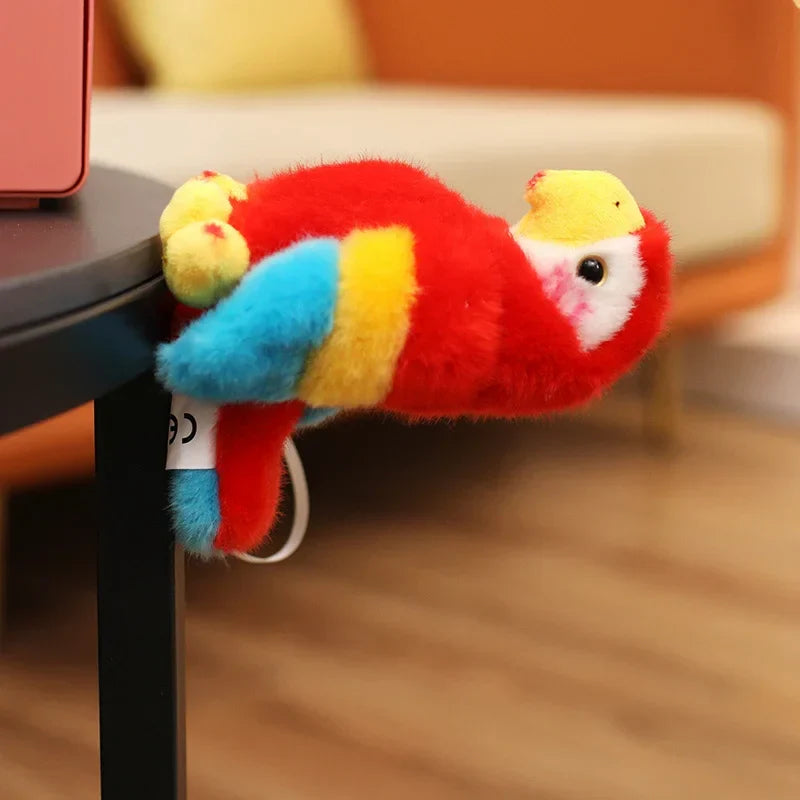 Adorable and Vibrant Parrot Plush Toy