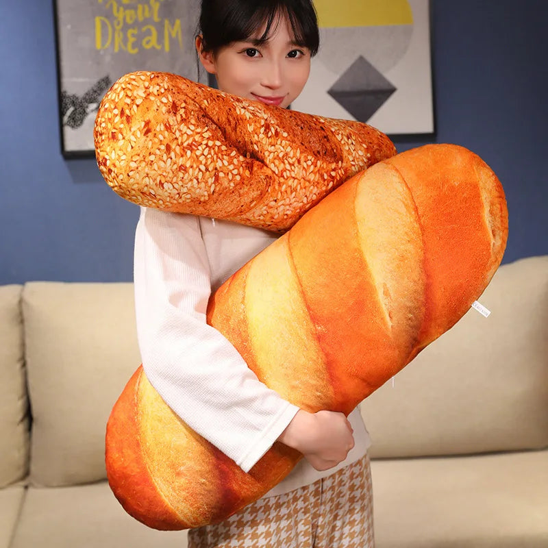 2024 Collection: Adorable Long Baguette Bread Plushies!