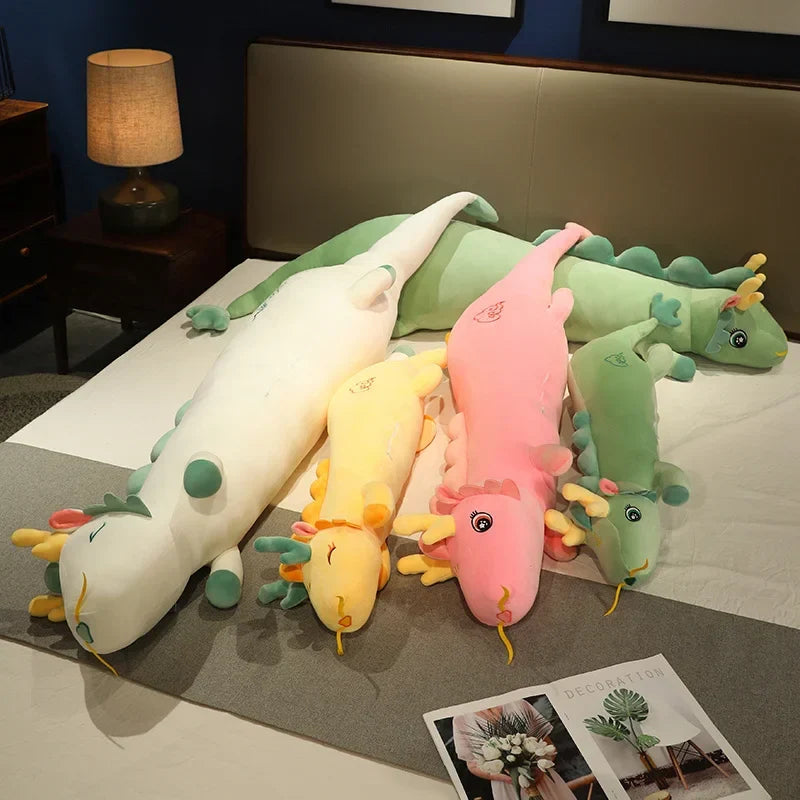 Cozy Long Haku Dragon Plush Snuggle Buddy