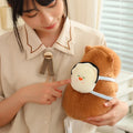 Adorable Kawaii Capybara Plush with Stylish Backpack Collection