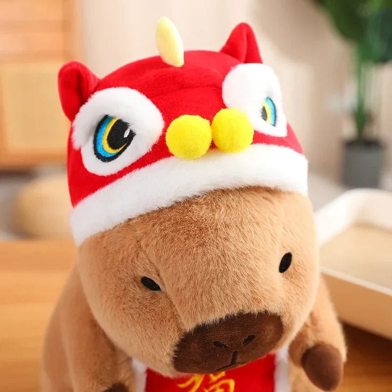 Adorable Baby Capybara Plushies for the Christmas and New Year Festivities!