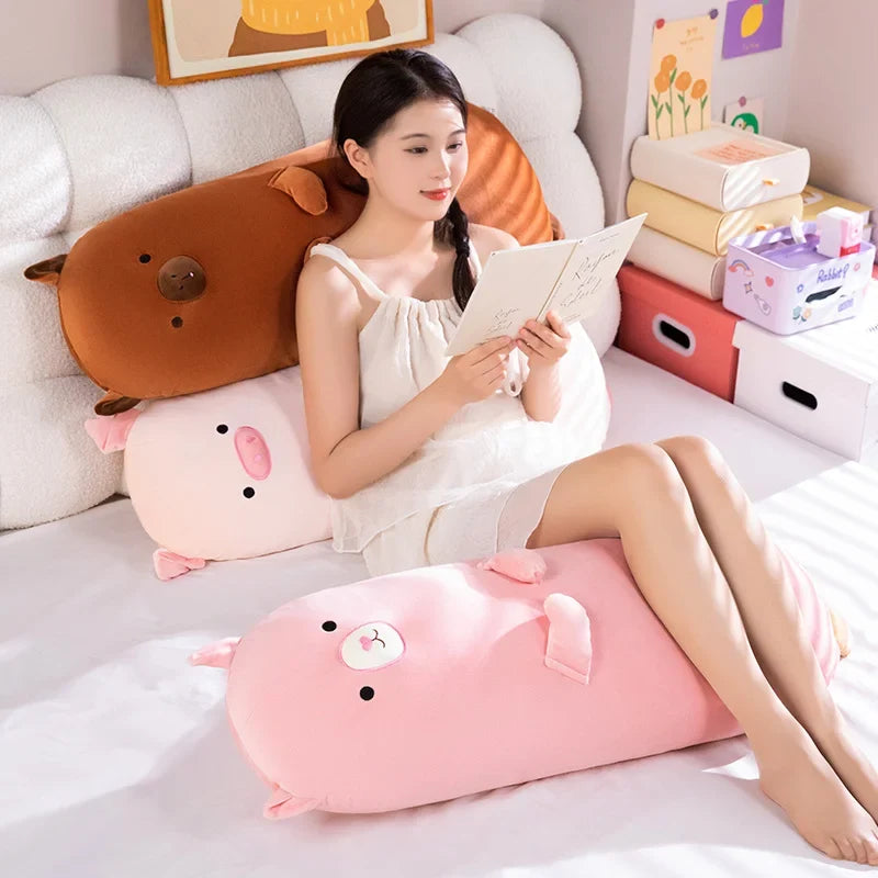 Cuddle Up with Our Adorable Long Capybara Alpaca Pig Plushie!