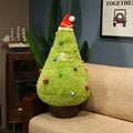 Cozy Fluffy Christmas Tree Stuffed Toy