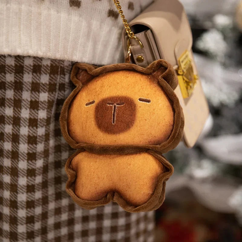 Adorable Toasted Capybara Bread Plushies