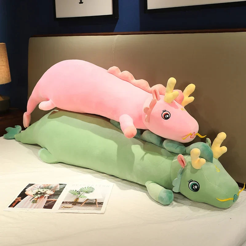 Cozy Long Haku Dragon Plush Snuggle Buddy