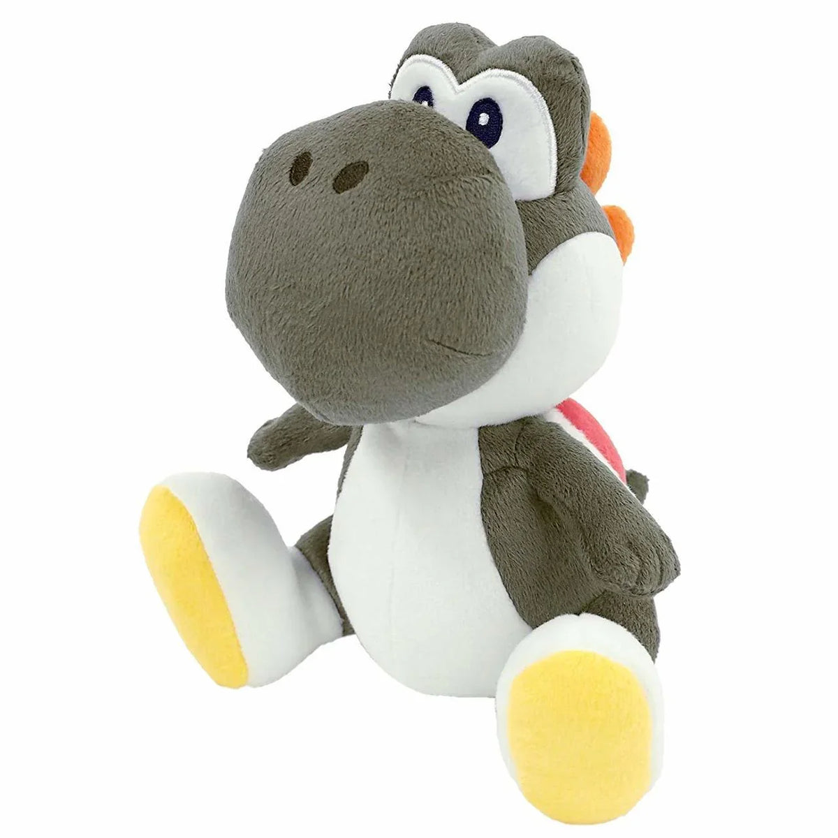Little Buddy Super Mario All Star Black Yoshi 7" Plush - Official Nintendo