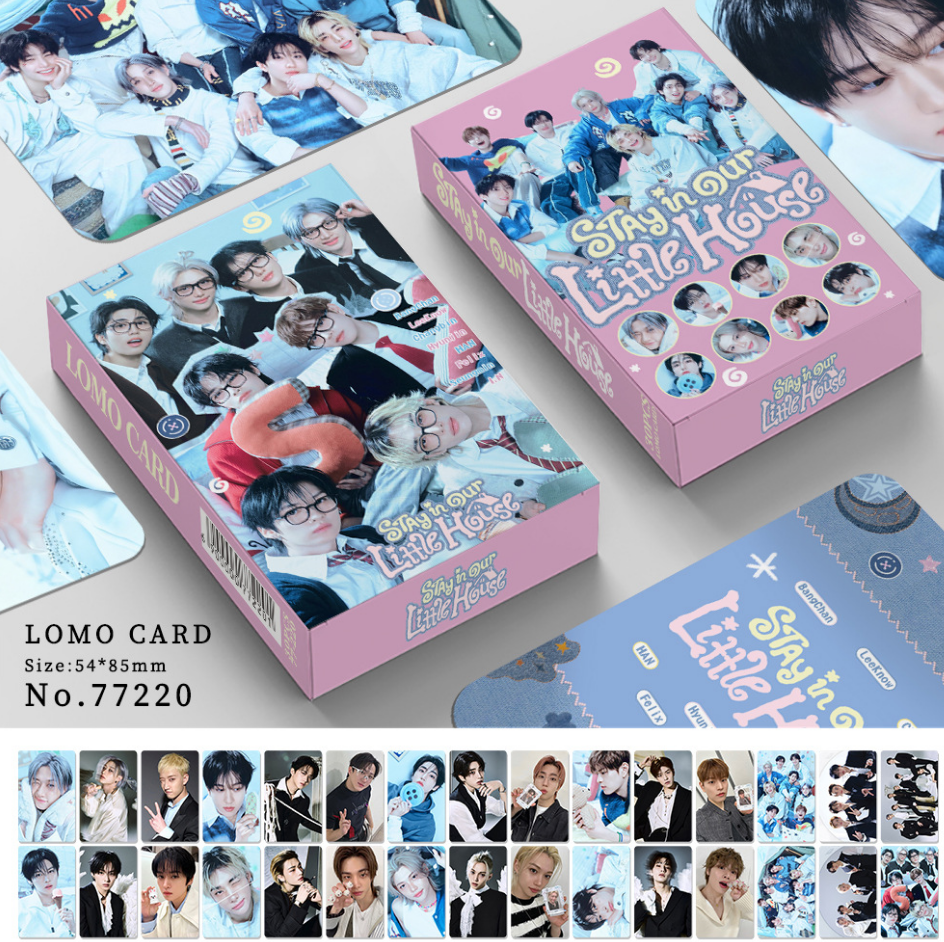 [NEW] STAY IN OUR LITTLE HOUSE PHOTOCARDS 50 PCS