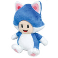 Super Mario 3D World Series Neko Cat Toad Plush, 8"