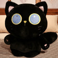 Enchanting Arrayah: The Adorable Blue-Eyed Black Cat Plushie