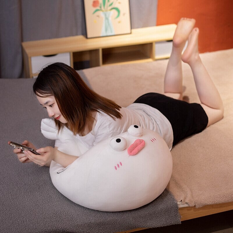 Surprise and Delight with Baba the Adorable Shocked Pufferfish Plush!