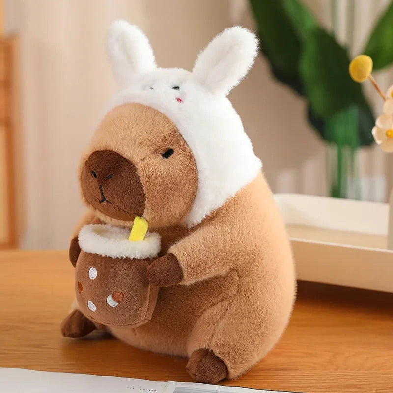 Adorable Baby Capybara Dress-Up Plushie Collection