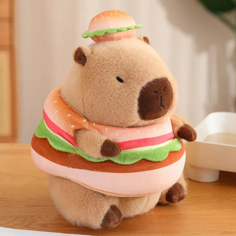 Adorable Baby Capybara Dress-Up Plushie Collection