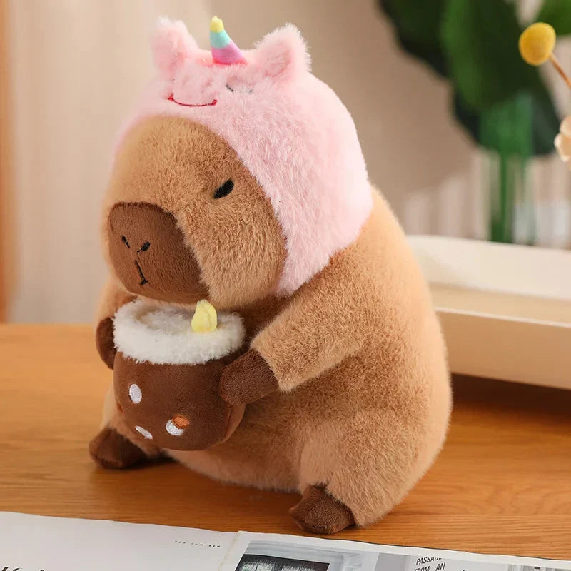 Adorable Baby Capybara Dress-Up Plushie Collection