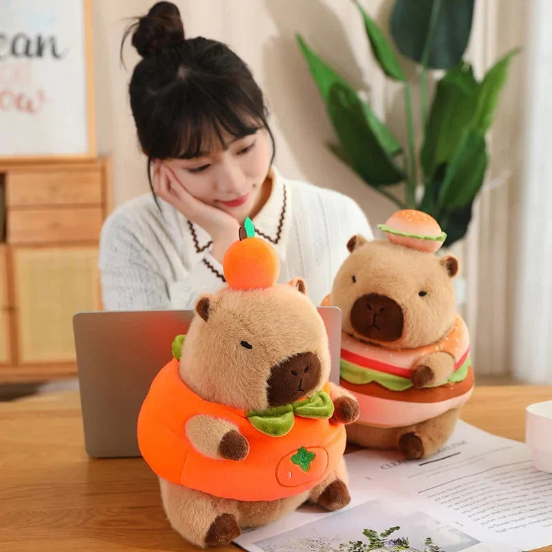Adorable Baby Capybara Dress-Up Plushie Collection