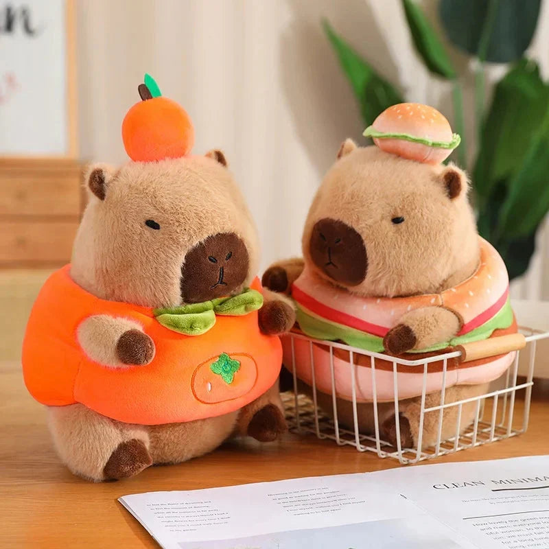 Adorable Baby Capybara Dress-Up Plushie Collection