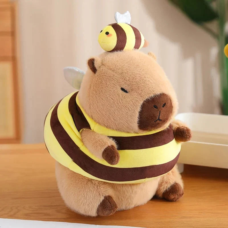 Adorable Baby Capybara Dress-Up Plushie Collection