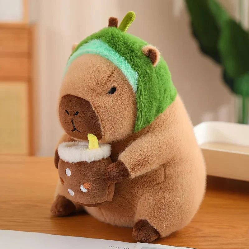 Adorable Baby Capybara Dress-Up Plushie Collection