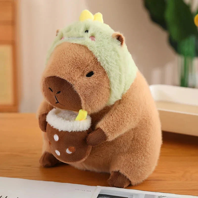 Adorable Baby Capybara Dress-Up Plushie Collection